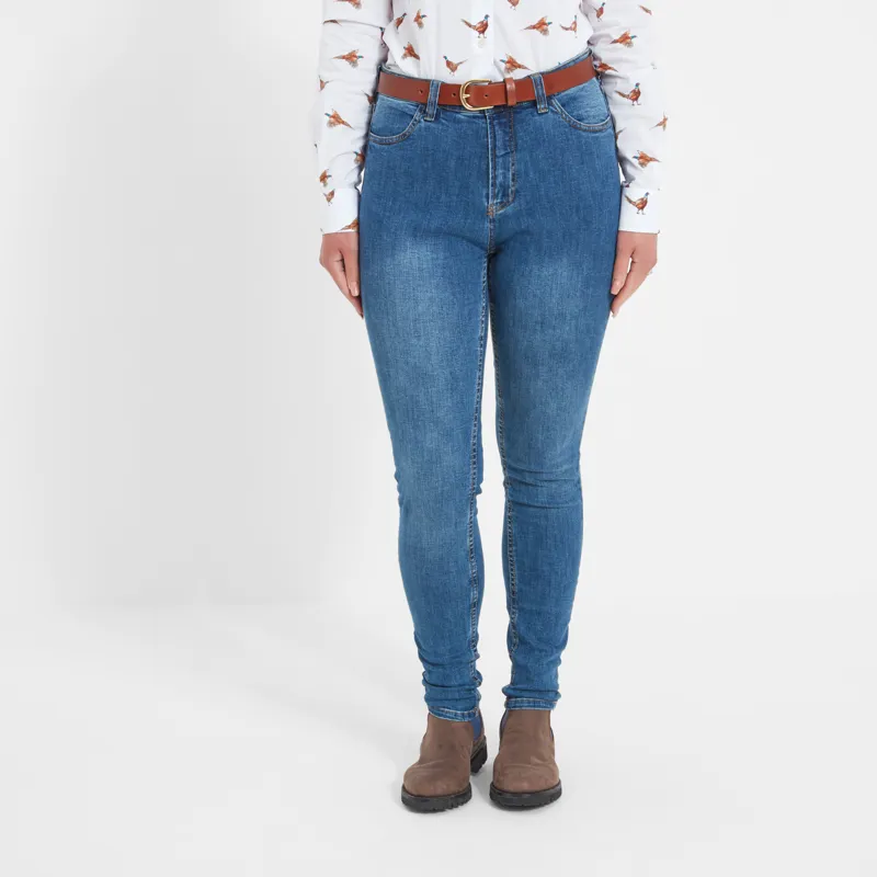 Schoffel Poppy Jean Indigo-1